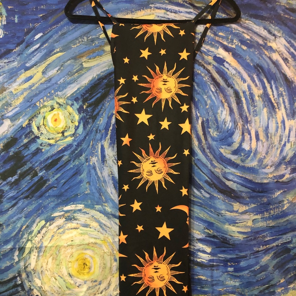 Vintage Sun/moon dress